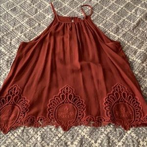 Beautiful maroon top